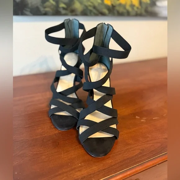 🔥 Jessica Simpson “Jyra 2” Strappy Heels – Size 10 🔥 - Picture 2 of 12